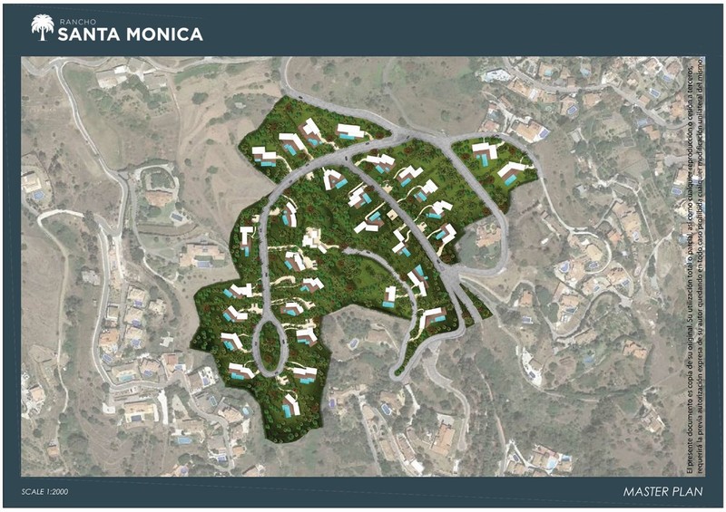 Rancho Santa Monica site plan