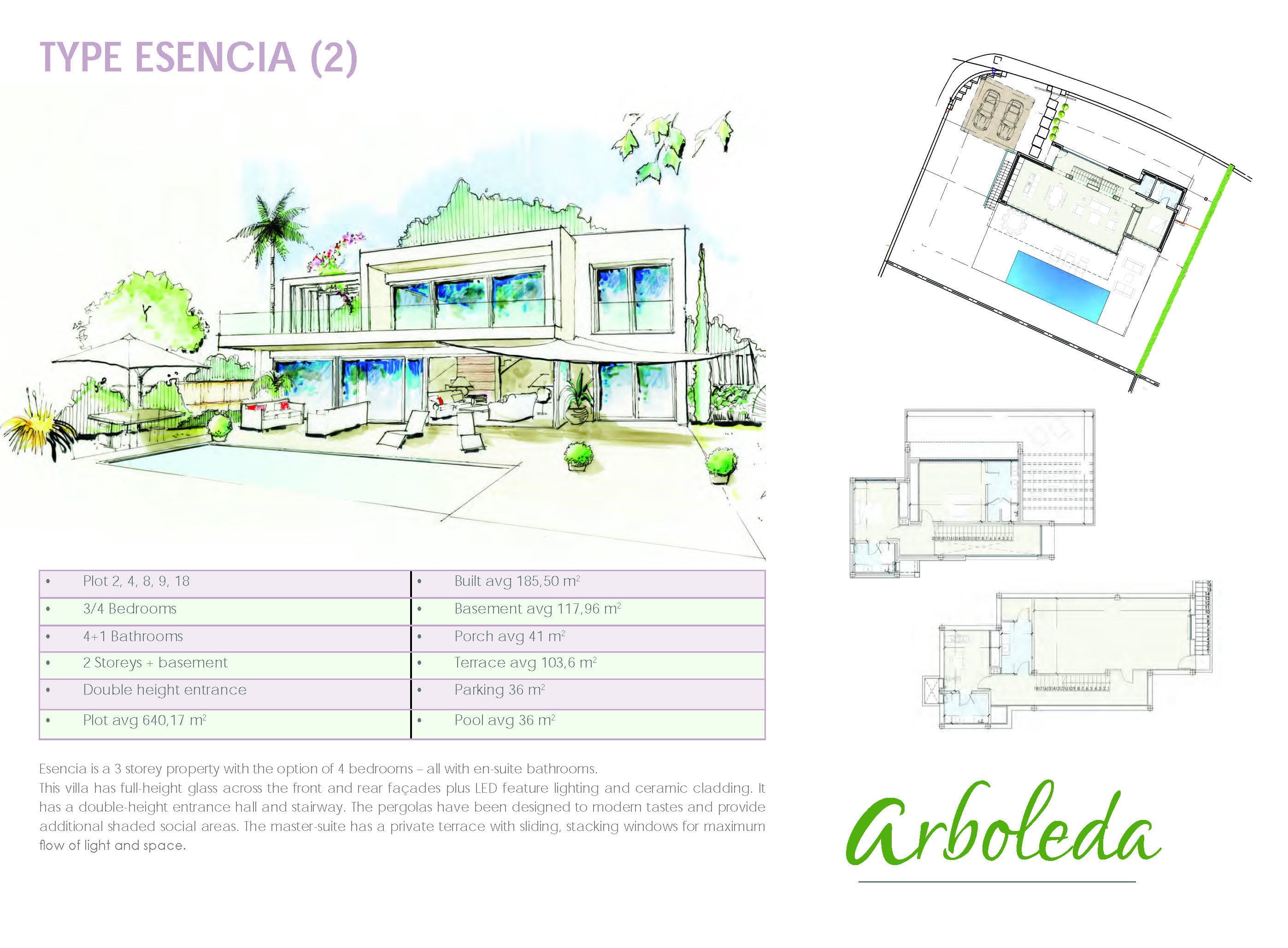 Arbodela house type Esencia