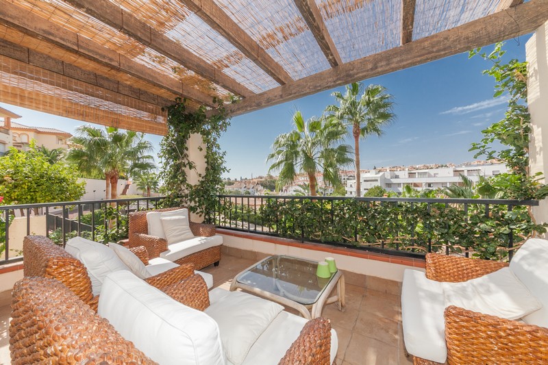 terrace and view