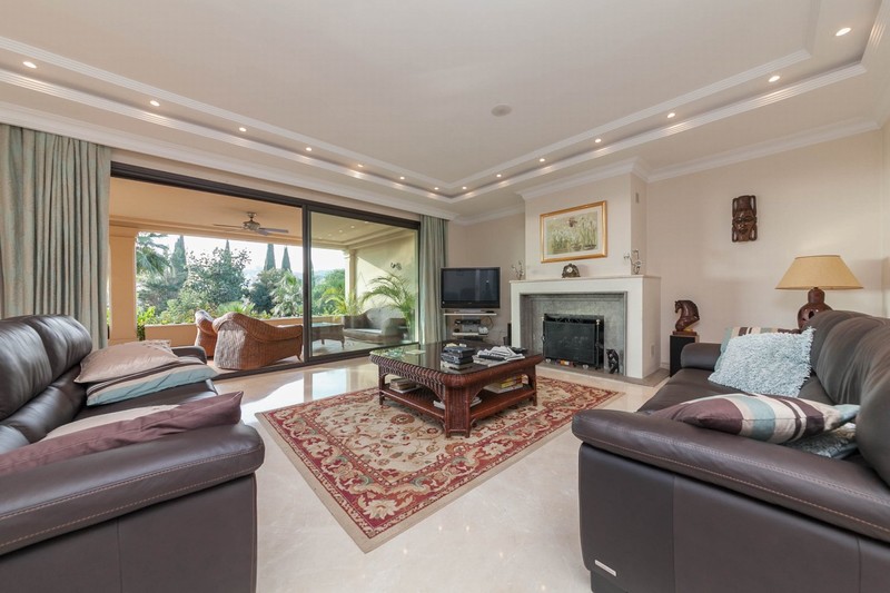 Marbella Villa woonkamer