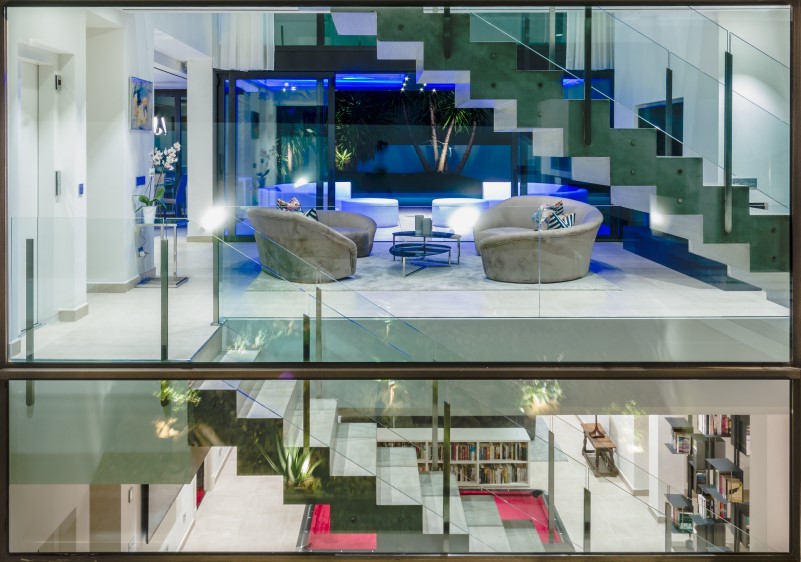 Puerto Banus villa sitting room and family room