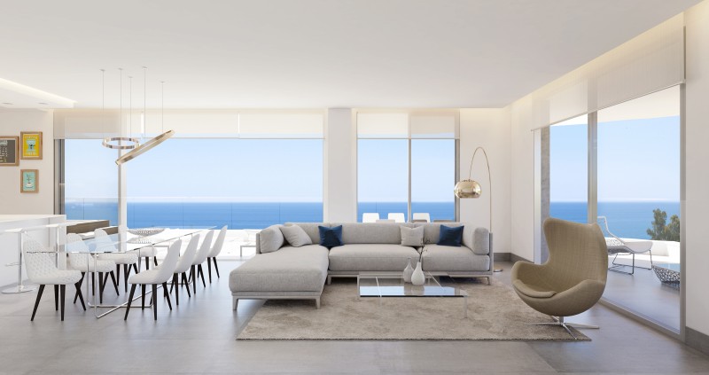 The View, Fuengirola sitting room