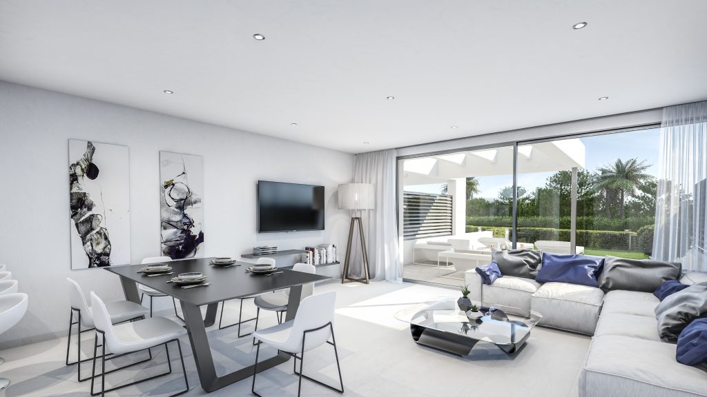 West Beach Estepona Living room