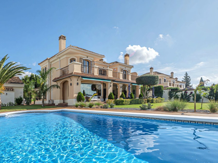 Chalet familiar de estilo tradicional en Mijas Golf
