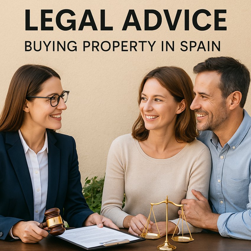Meeting with a lawyer about buying property in Spain