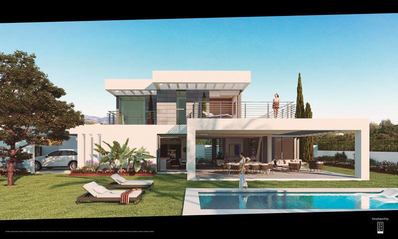 Contemporary villa close to Marbella