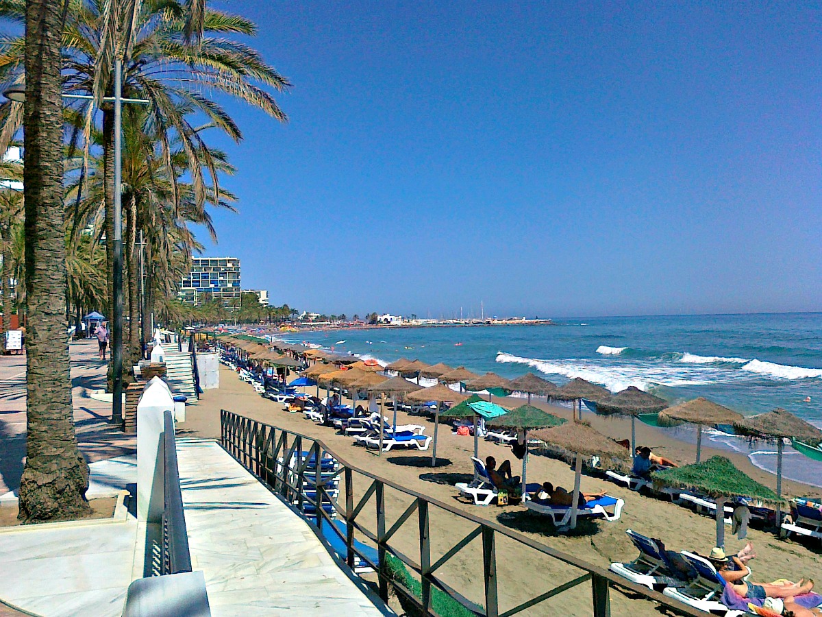 Marbella beach Marbella beach