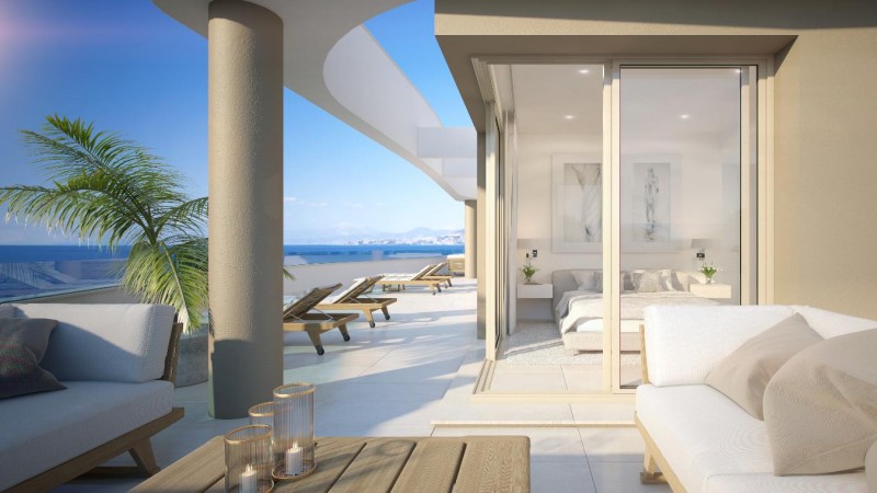 Aria by the Sea terraces