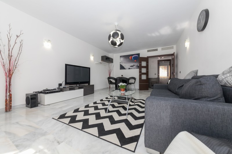 Refurbished interior Sun Beach between Marbella and Estepona