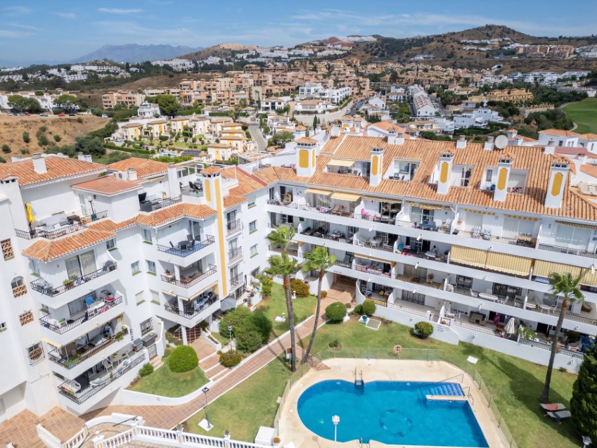 3-bedroom apartment in Los Olivos Riviera del Sol General view of the 3-bedroom apartment in Los Olivos, Riviera del Sol, Mijas Costa.
