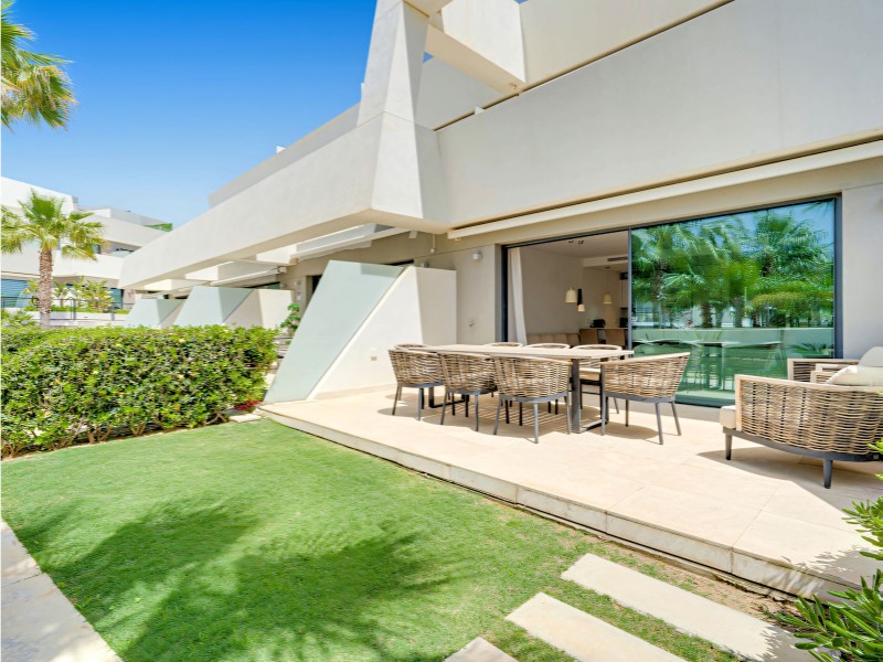 4 bedroom townhouse in La Cala de Mijas with garden and rooftop solarium La Cala de Mijas Townhouse