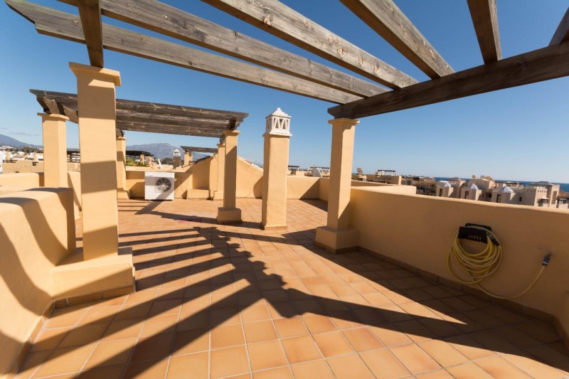 Penthouse with solarium at Terrazas de Costalita Solarium at Terraas de Costalita