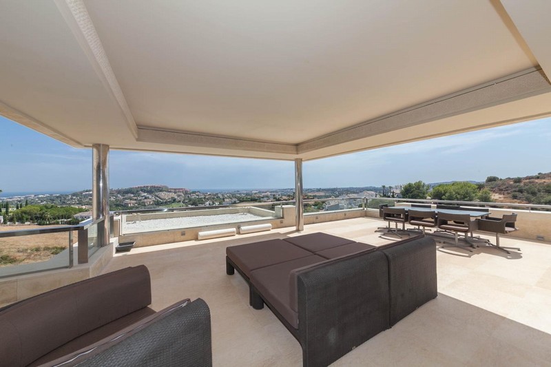 Vue à partir de la terrasse Vue à partir de la terrasse