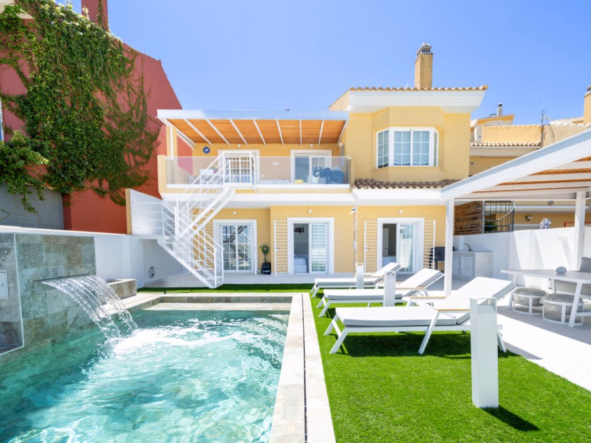 villa Monte Elviria avec piscine villa rénovée avec piscine dans la communauté Monte Elviria à La Mairena