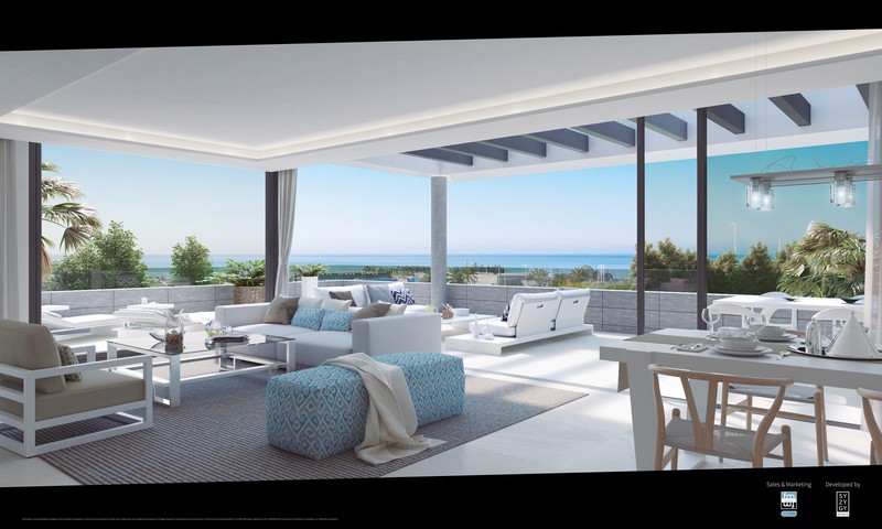 Living room and terrace living room and terrace