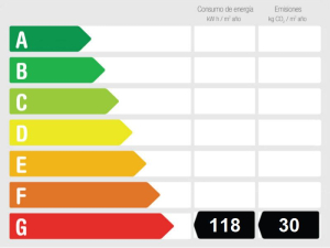 Calificación Eficiencia Energética Apartamento de 3 dormitorios en venta en Lomas de los Monteros, Marbella