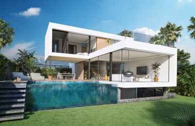 ND-R4913863 - Freistehende Villa zu verkaufen in El Paraiso, Estepona, Málaga, Spanien