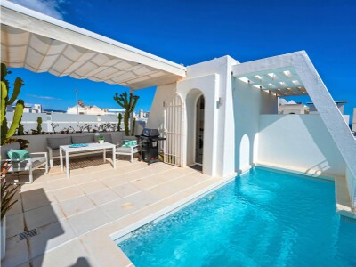 Refurbished 2 bedroom penthouse with private pool in Marbella House, Marbella on the Costa del Sol