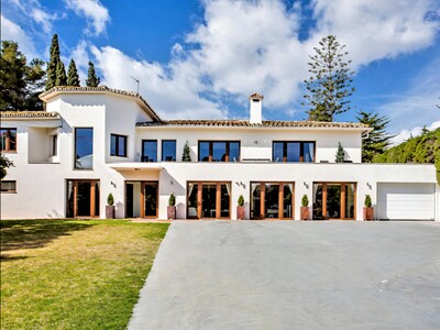Renovated beachside 7 bedroom villa at San Pedro Alcantara, Marbella