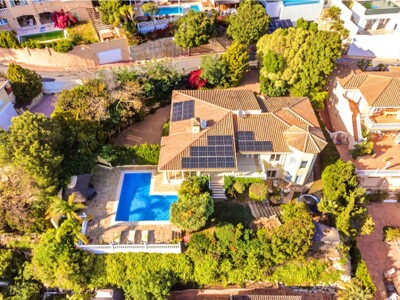 Panoramic Sea View Villa with 6 Bedrooms for sale in Buenavista, Mijas