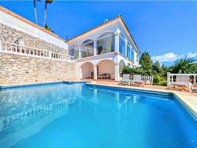 Four-bedroom villa for sale at El Chaparral, Mijas Costa on the Costa del Sol.