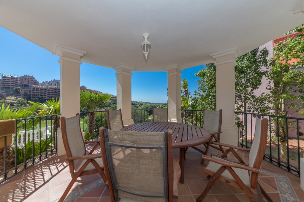 Terrace detail Elviria Sea View Villa-19