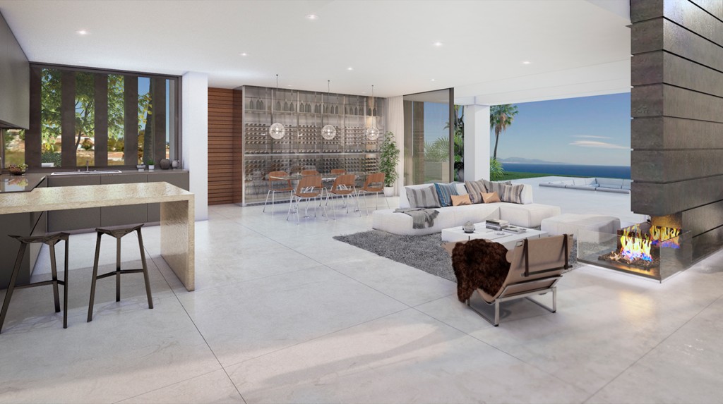 Villa Marlina Living Room