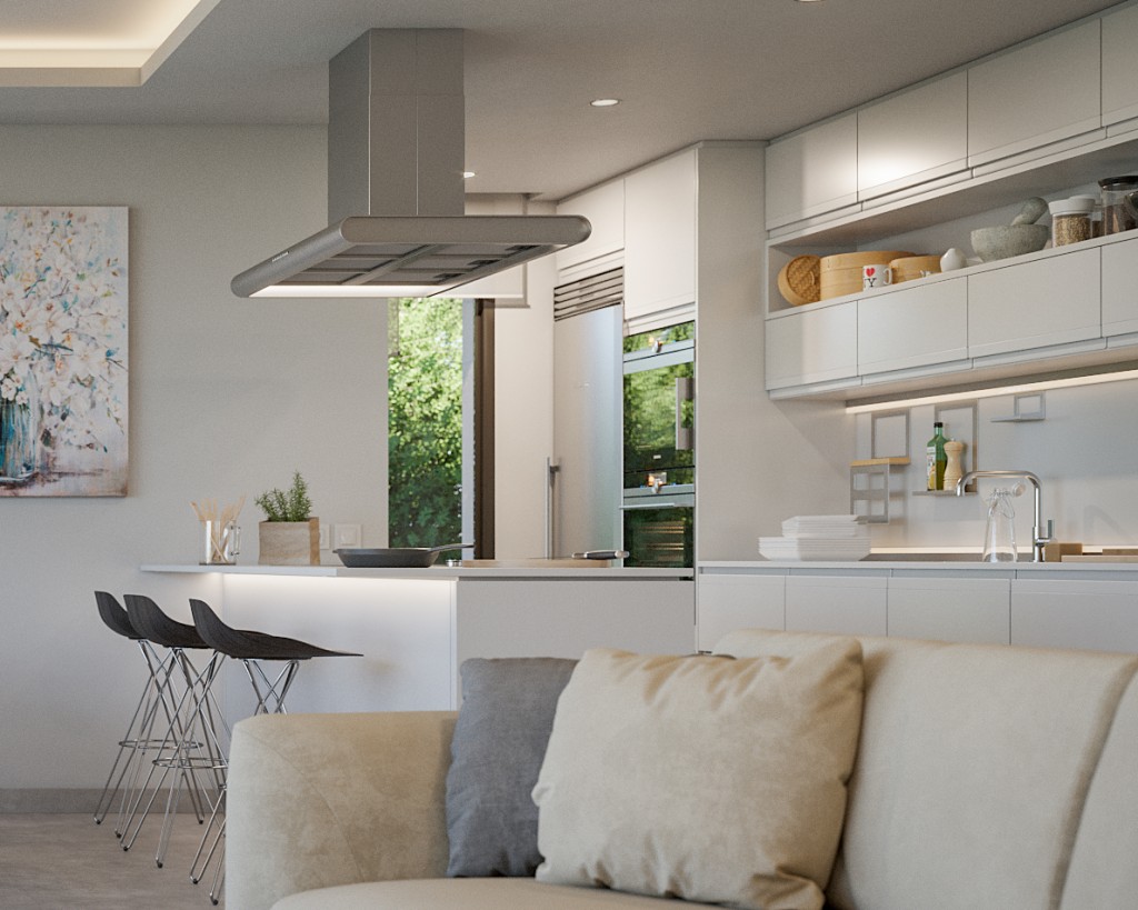 Aquamarina living room