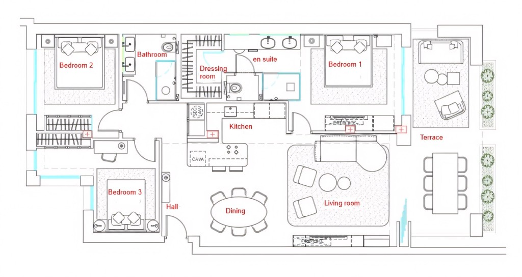 Floor plan GF