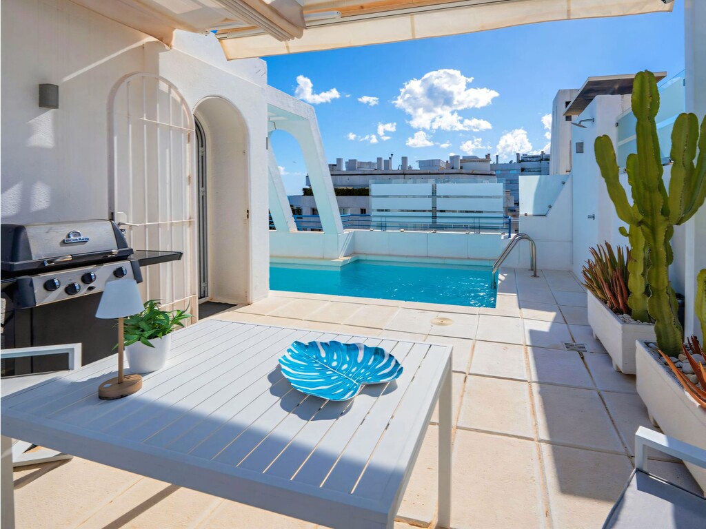Marbella House penthouse with pool_9